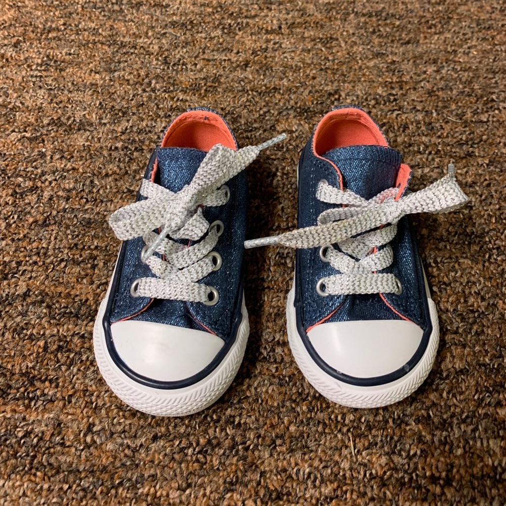 Dark Blue All Star Converse